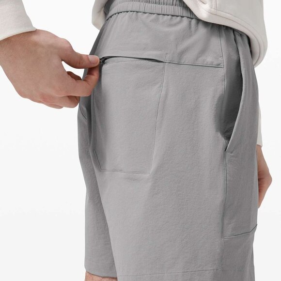 Lululemon XL Bowline Short 5" Stretch Ripstop Grey Sage Shorts - Picture 11 of 11